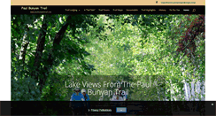 Desktop Screenshot of paulbunyantrail.com